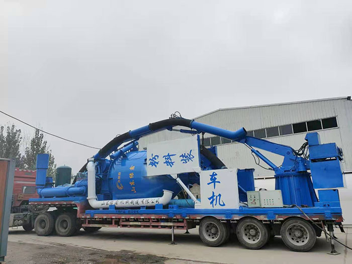 火车集装箱粉料装卸机